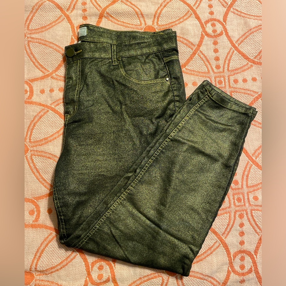 Bisou Bisou metallic jeans - Picture 1 of 7